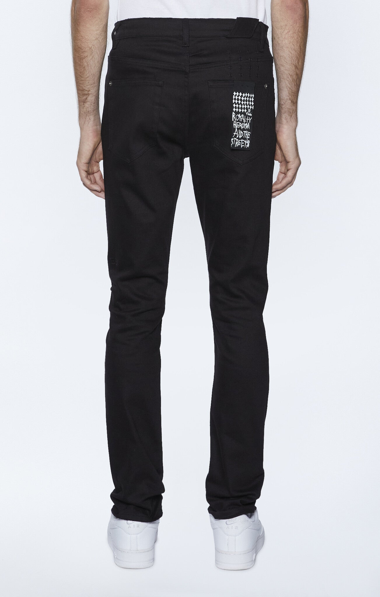 Ksubi Chitch Ace Black Metal Denim Pant 'Black|MFA24DJ052-001|TF