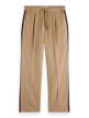 S&S Tape Trimmed Tailored Straight Pant