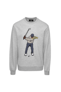 Eastside Golf Core FLE Swingman Crewneck 'Heather Grey|EGMC3002