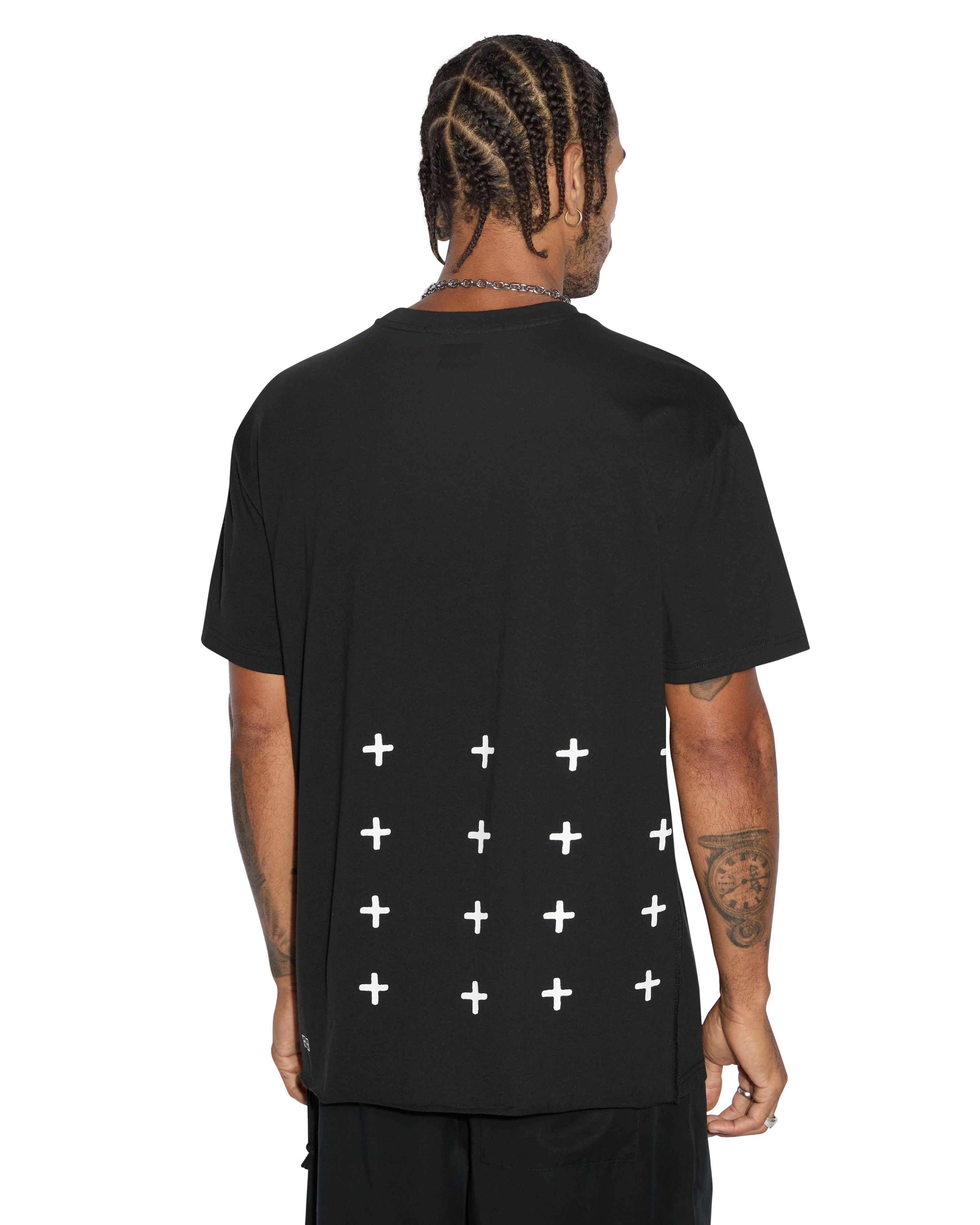 Ksubi All Day Biggie Short Sleeve Tee 'Jet Black'|MPF24TE012-1|TF