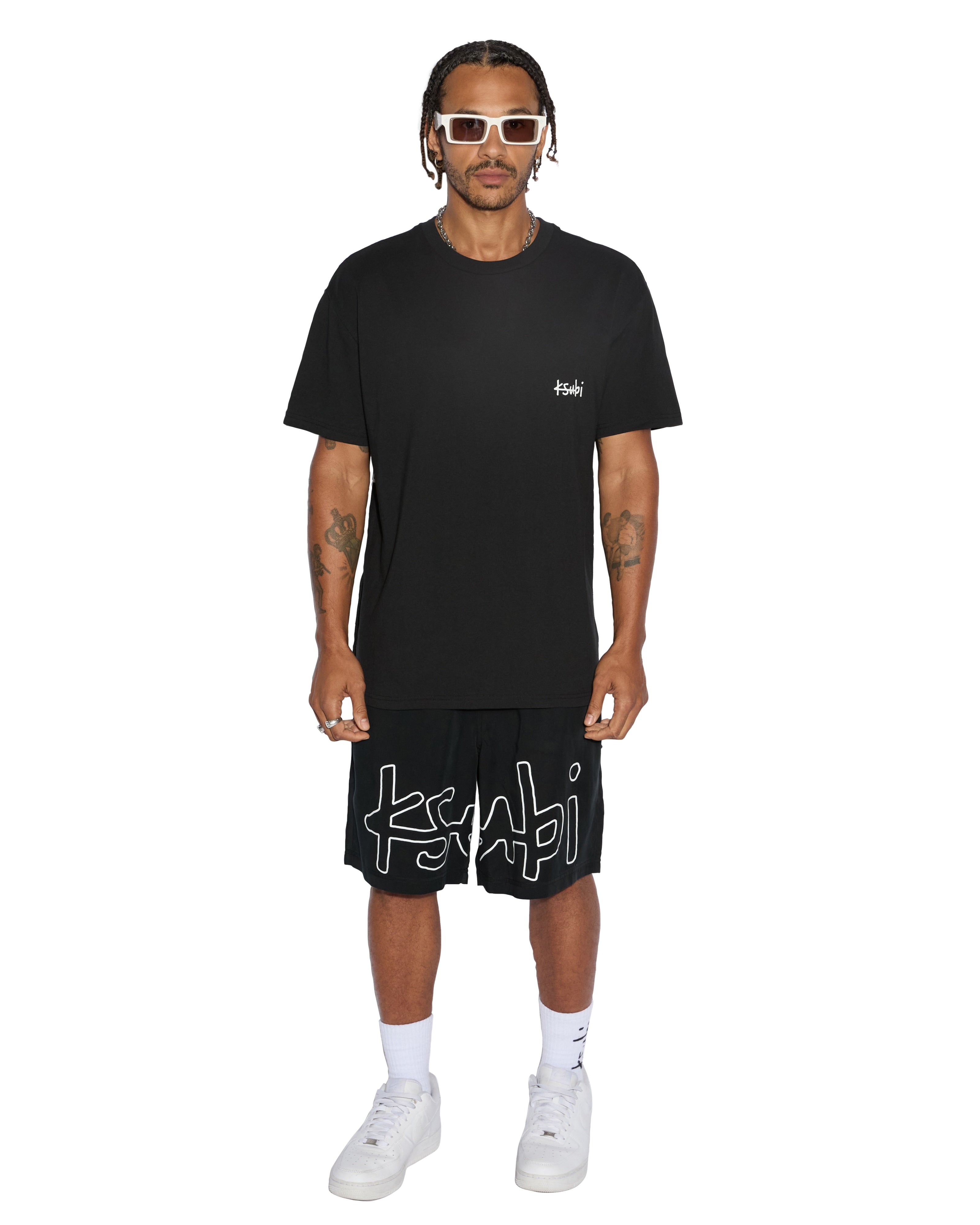 Ksubi All Day Biggie Short Sleeve Tee 'Jet Black'|MPF24TE012-1|TF