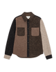 Les Deux Wool Colourblock Overshirt