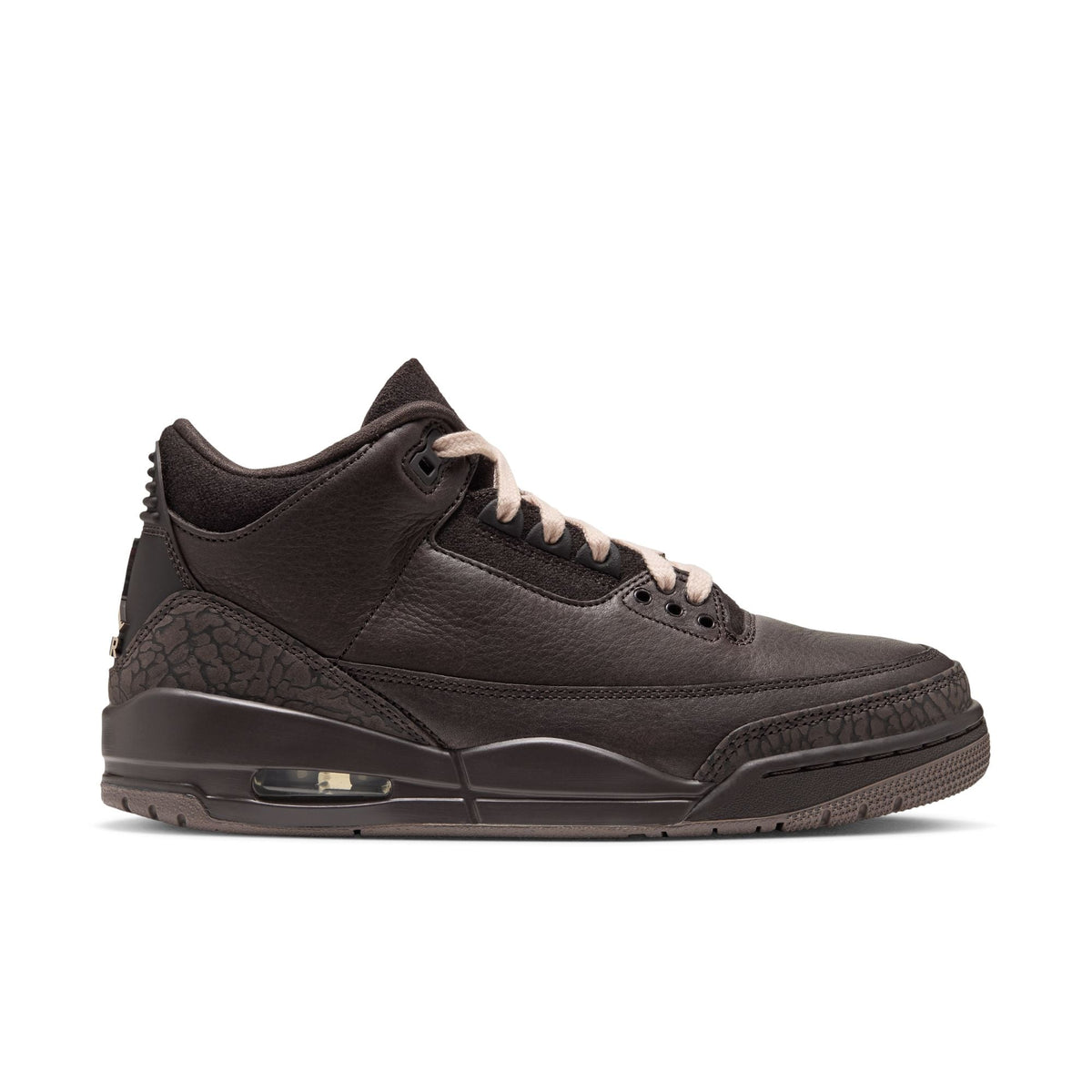 WOMEN'S AIR JORDAN 3 RETRO 'VELVET BROWN/PEARL WHITE-LIGHT BRITISH TAN' - 10 03 26