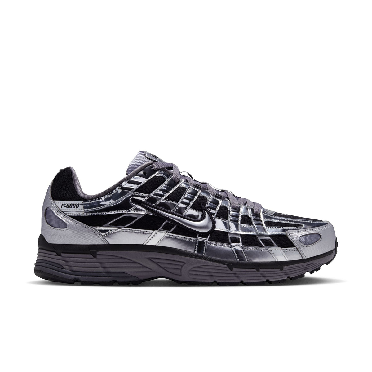 NIKE P-6000 'BLACK/METALLIC SILVER-PENCIL POINT' - 09 20 26