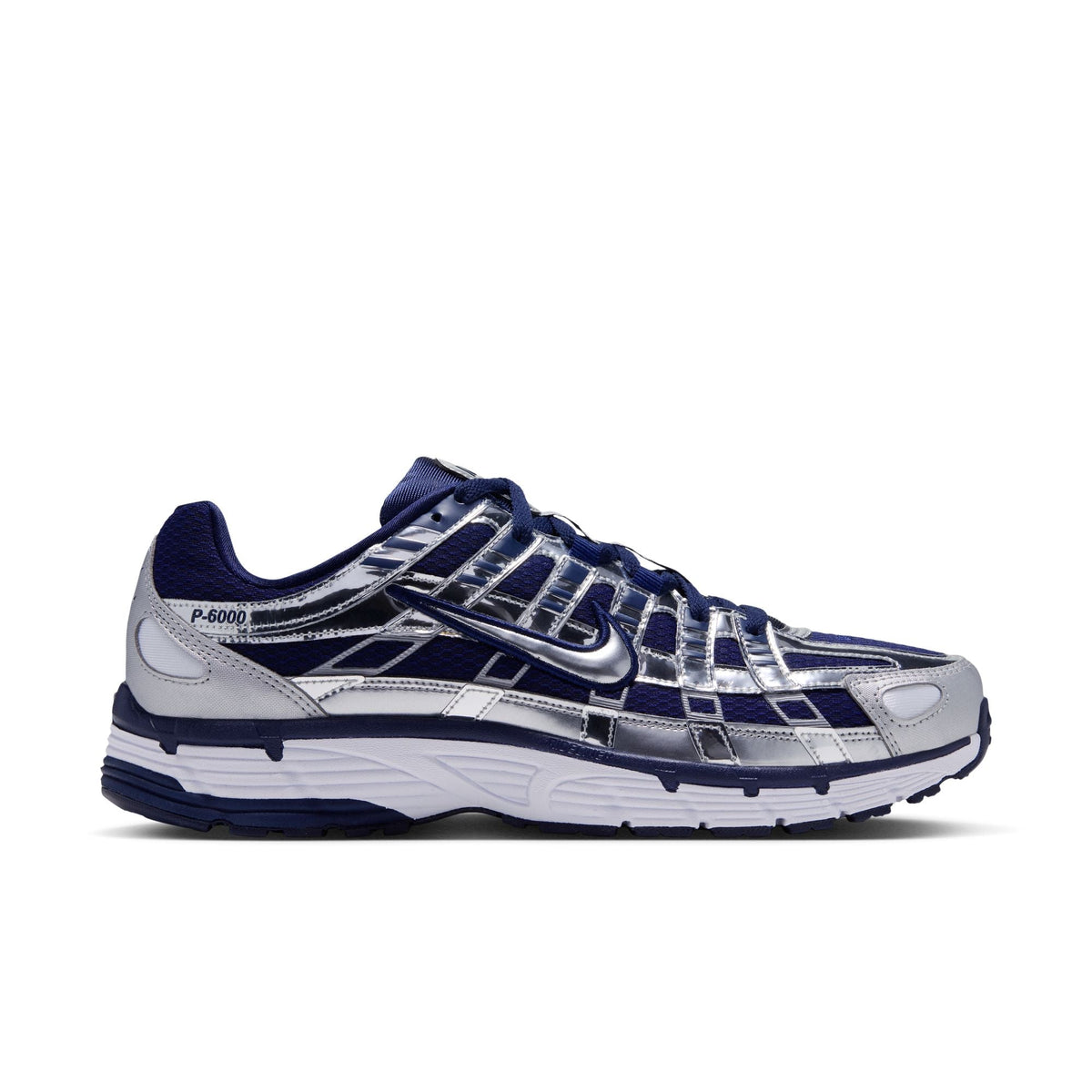 NIKE P-6000 'MIDNIGHT NAVY/METALLIC SILVER-WHITE' - 09 20 26