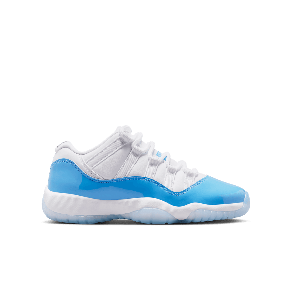 AIR JORDAN 11 RETRO LOW 'WHITE/UNIVERSITY BLUE-BLACK' - 04 18 26