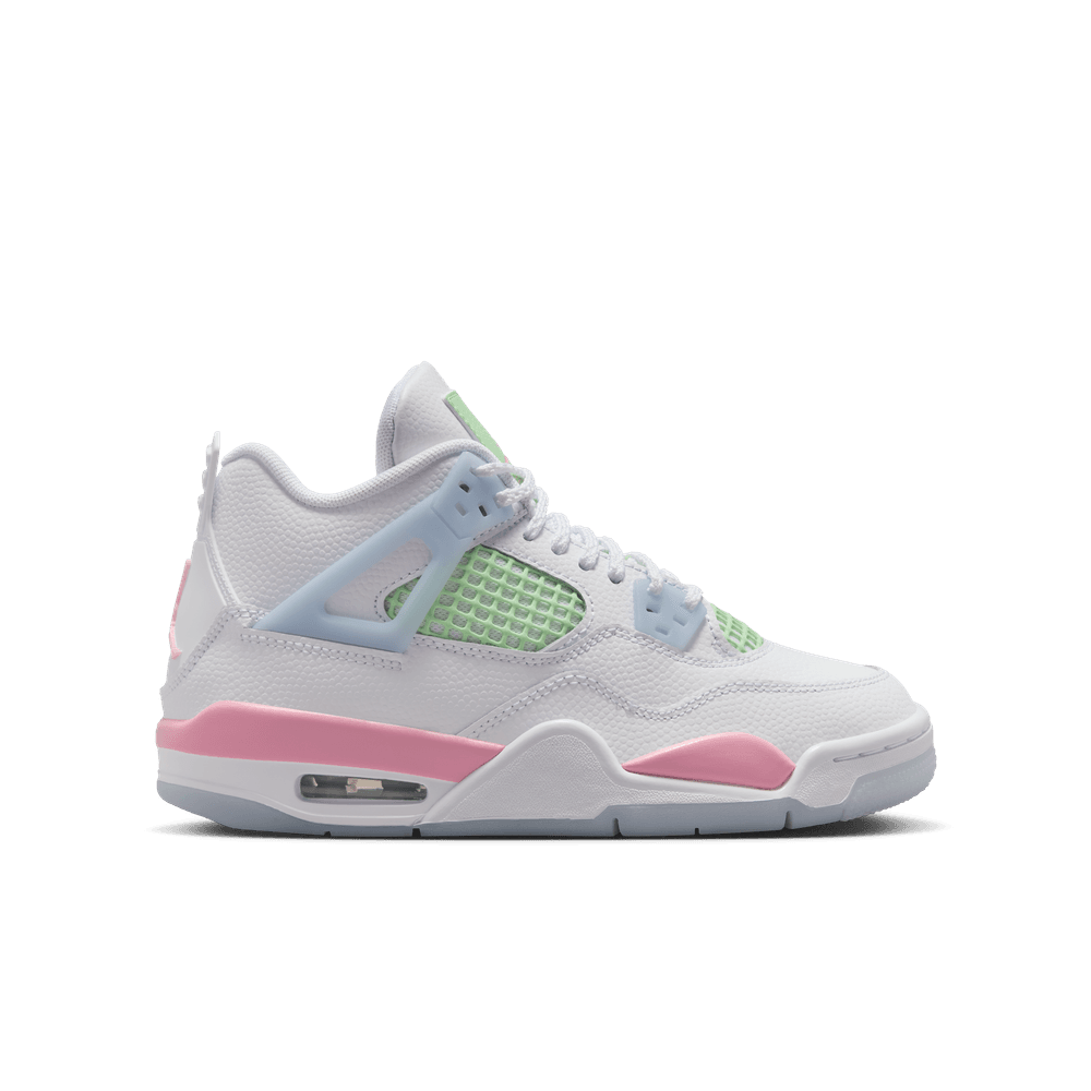KIDS' AIR JORDAN 4 RETRO 'MEDIUM SOFT PINK' - 02 21 26