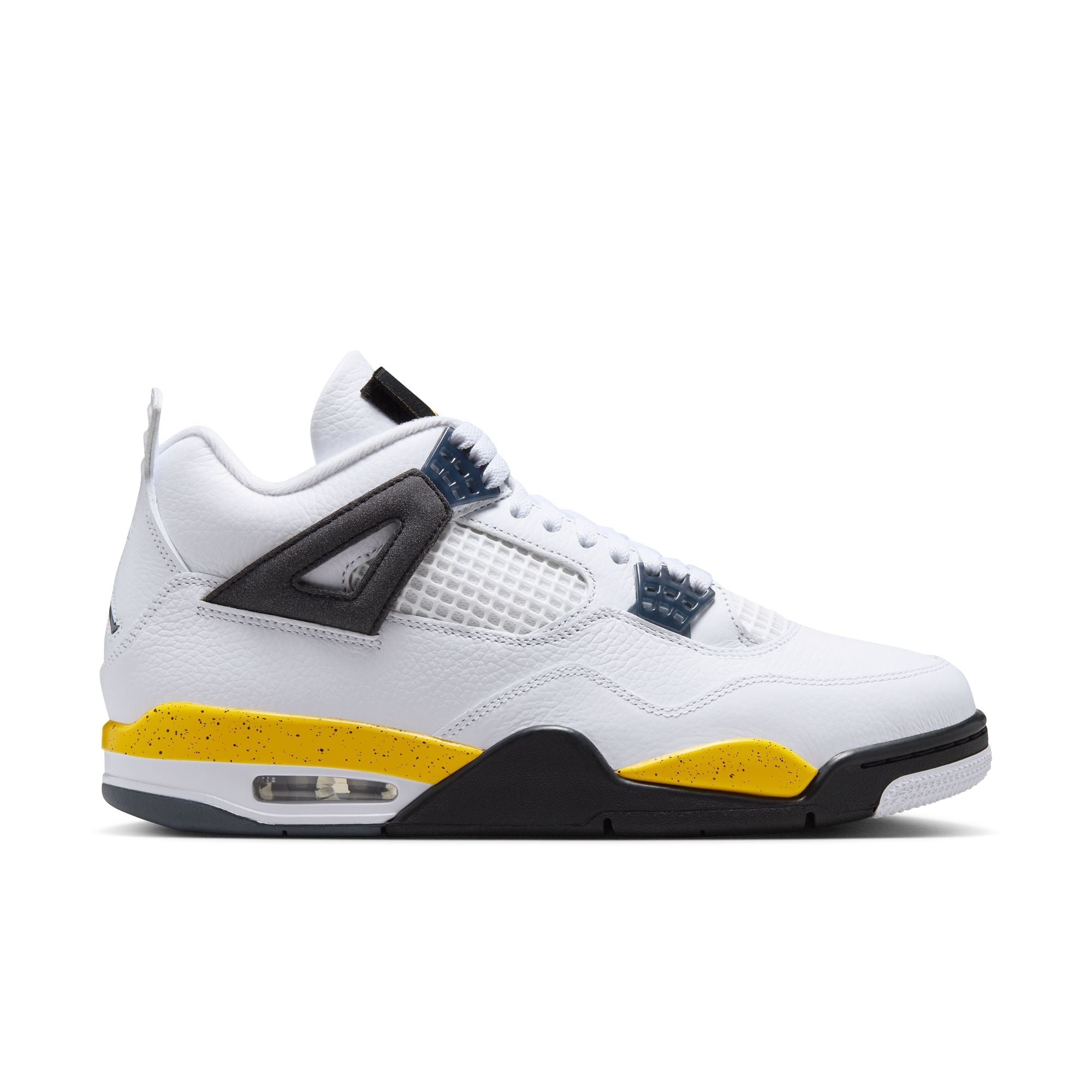 AIR JORDAN 4 RETRO 'WHITE/TOUR YELLOW-DARK BLUE GREY-BLACK' - 09 05 26