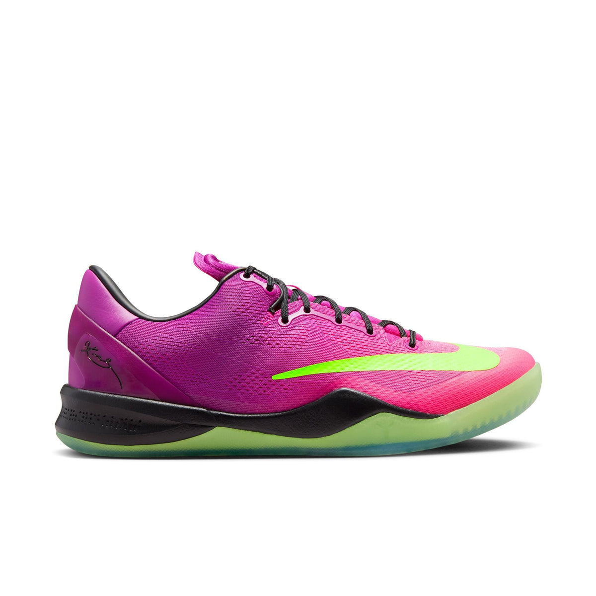 KOBE 8 PROTRO 'RED PLUM/ELECTRIC GREEN-PINK FLASH' - 09 19 26