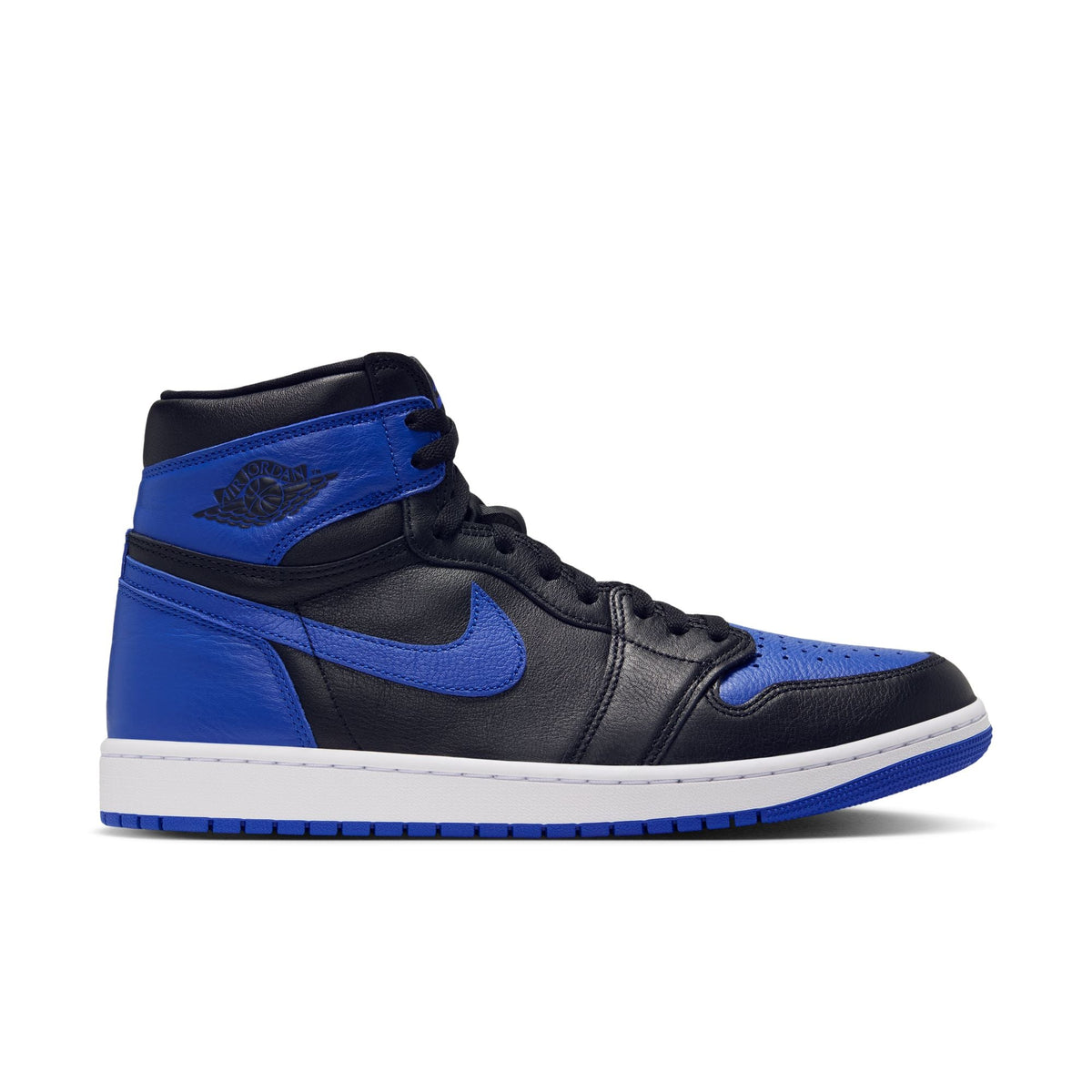 AIR JORDAN 1 HIGH OG 'BLACK/GAME ROYAL-WHITE' - 10 10 26