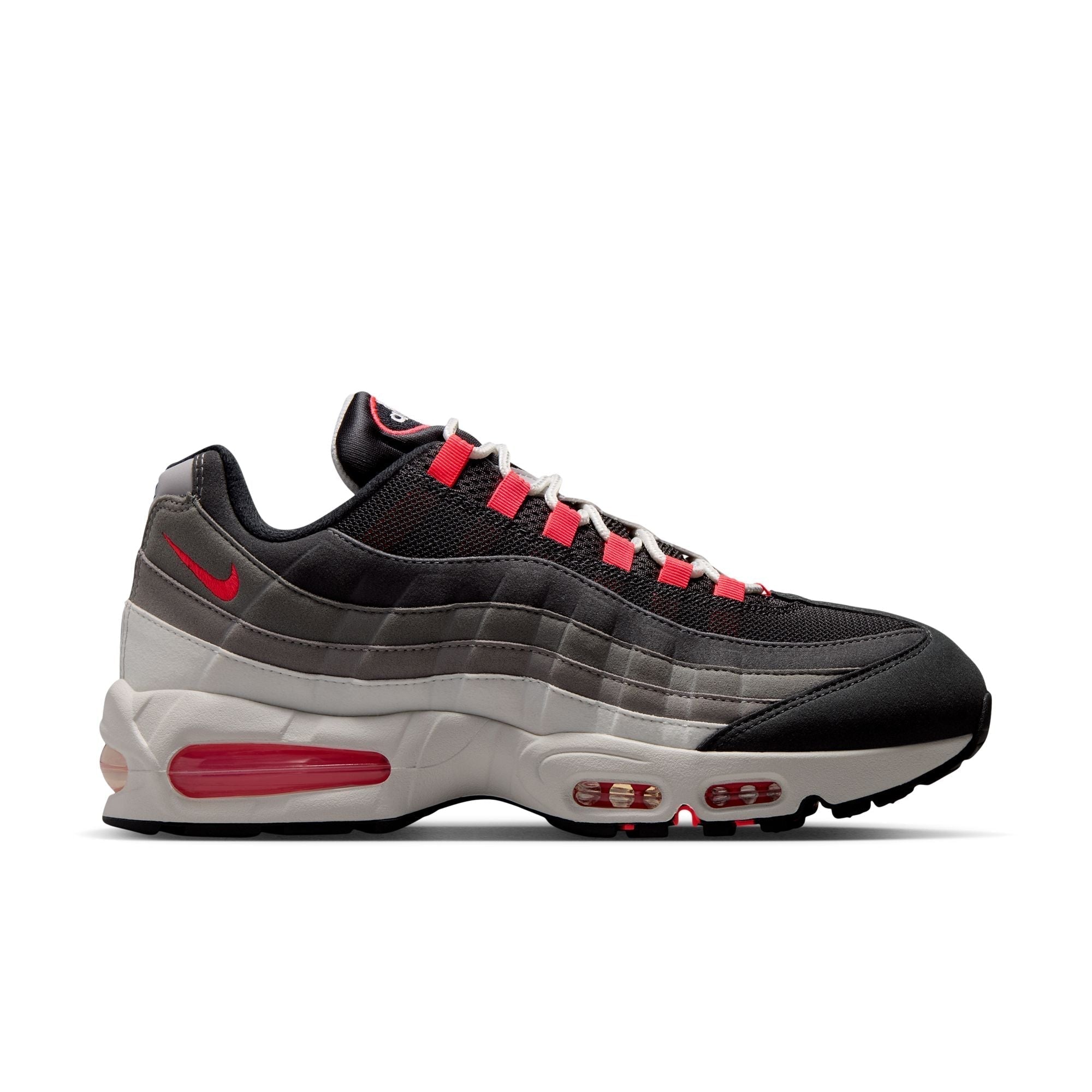 NIKE AIR MAX 95 BIG BUBBLE PREMIUM 'ANTHRACITE/SOLAR RED-LIGHT GRAPHITE' - 07 17 26