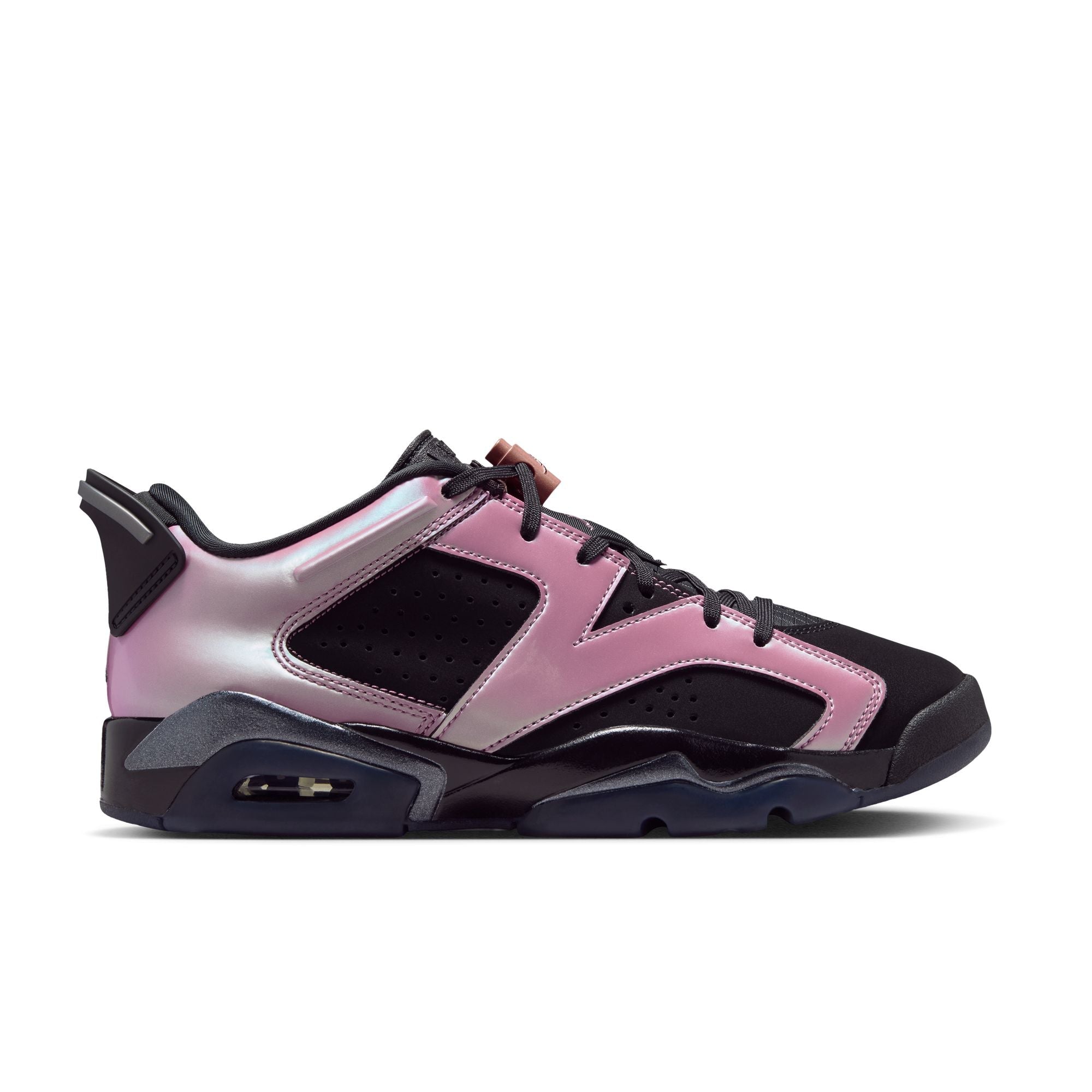 Women's Air Jordan 6 Retro Low 'Black/Black-Desert Berry' - 09 16 26
