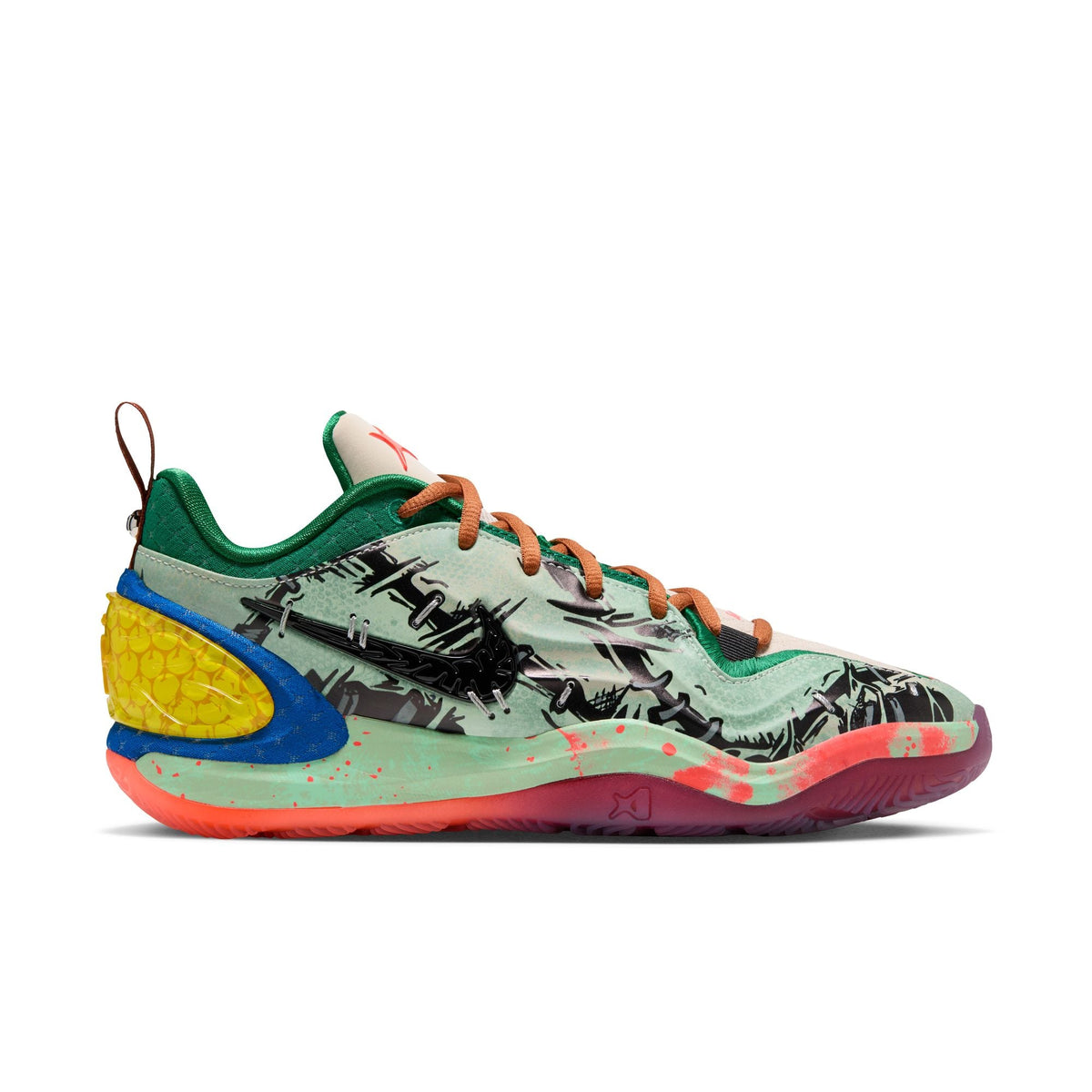 WOMEN'S NIKE A'TWO 'LIGHT OREWOOD BROWN/BLACK-PINE GREEN' - 10 23 26