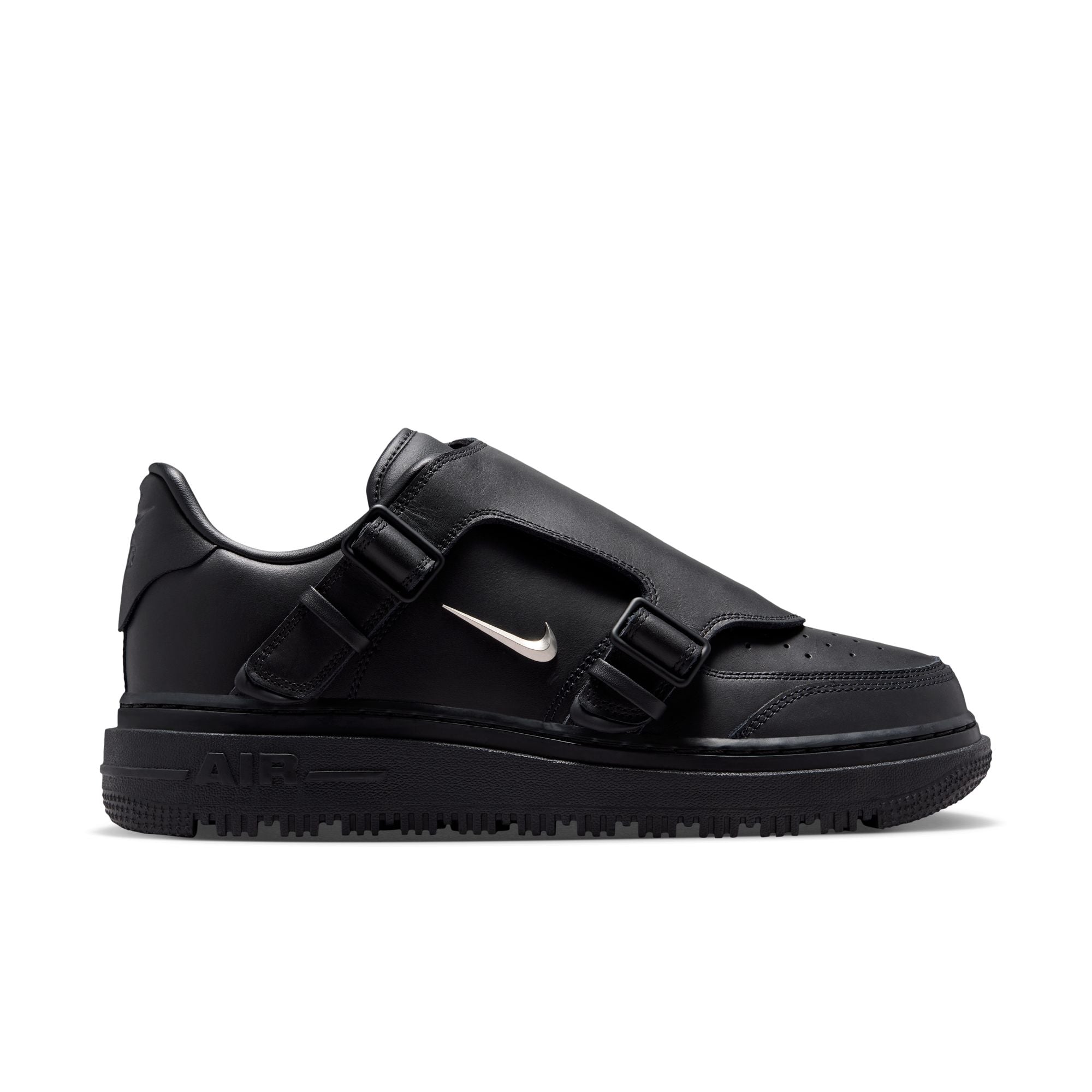 AIR FORCE 1 LUXE 'BLACK/METALLIC SILVER-ANTHRACITE' - 08 28 26