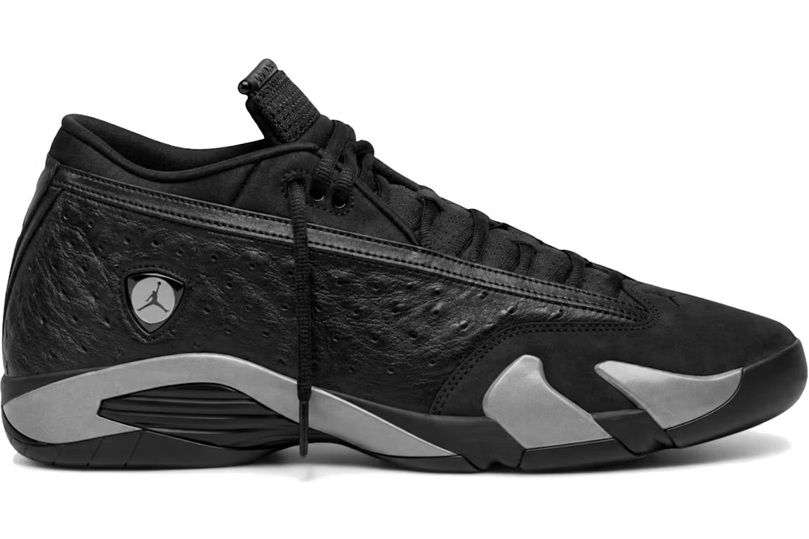 AIR JORDAN 14 LOW 'BLACK/MEDIUM ASH' -  10 12 26