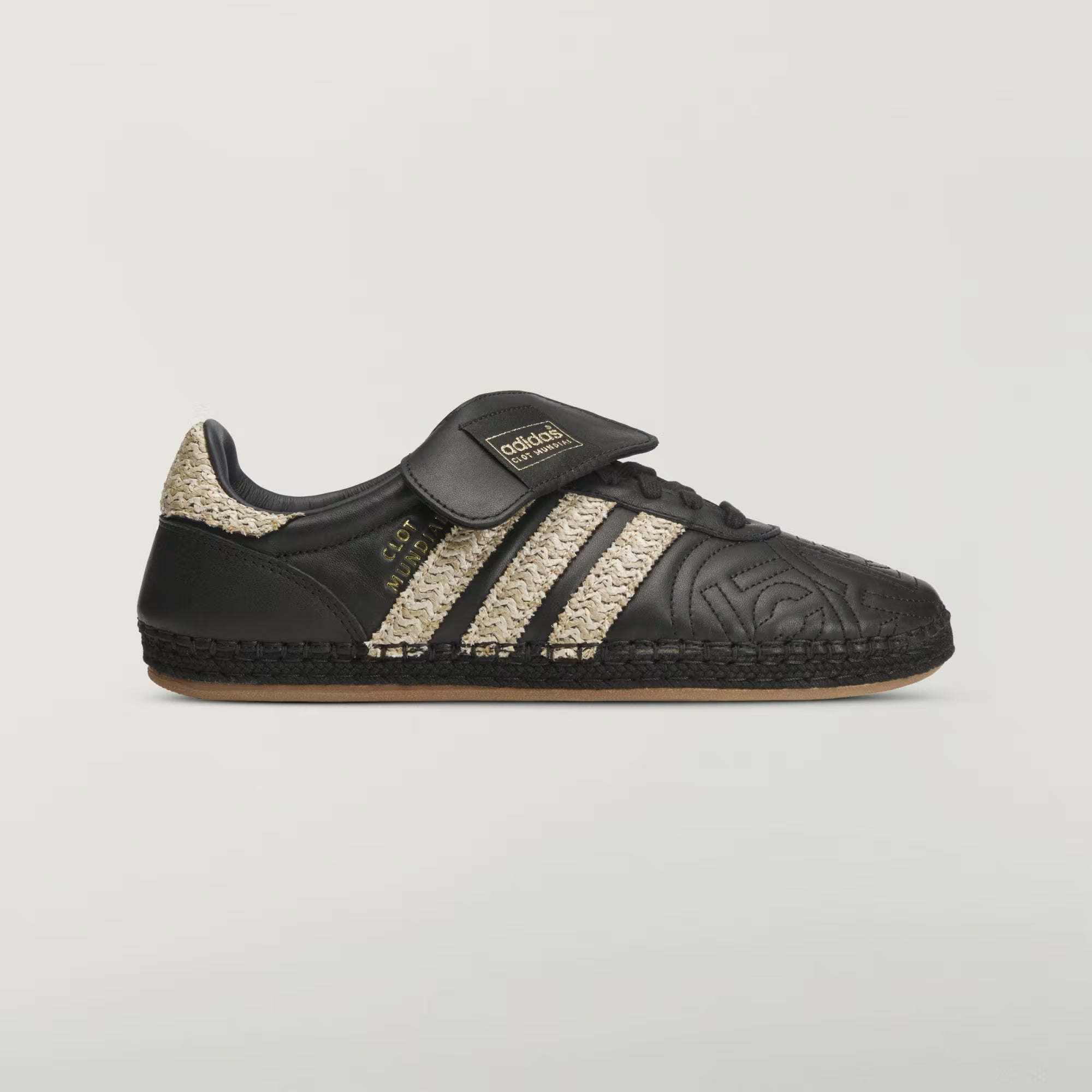 ADIDAS X CLOT SAMBA ESPADRILLE BY EDISON CHEN 'CORE BLACK/HEMP/CORE BLACK' - 05 02 26