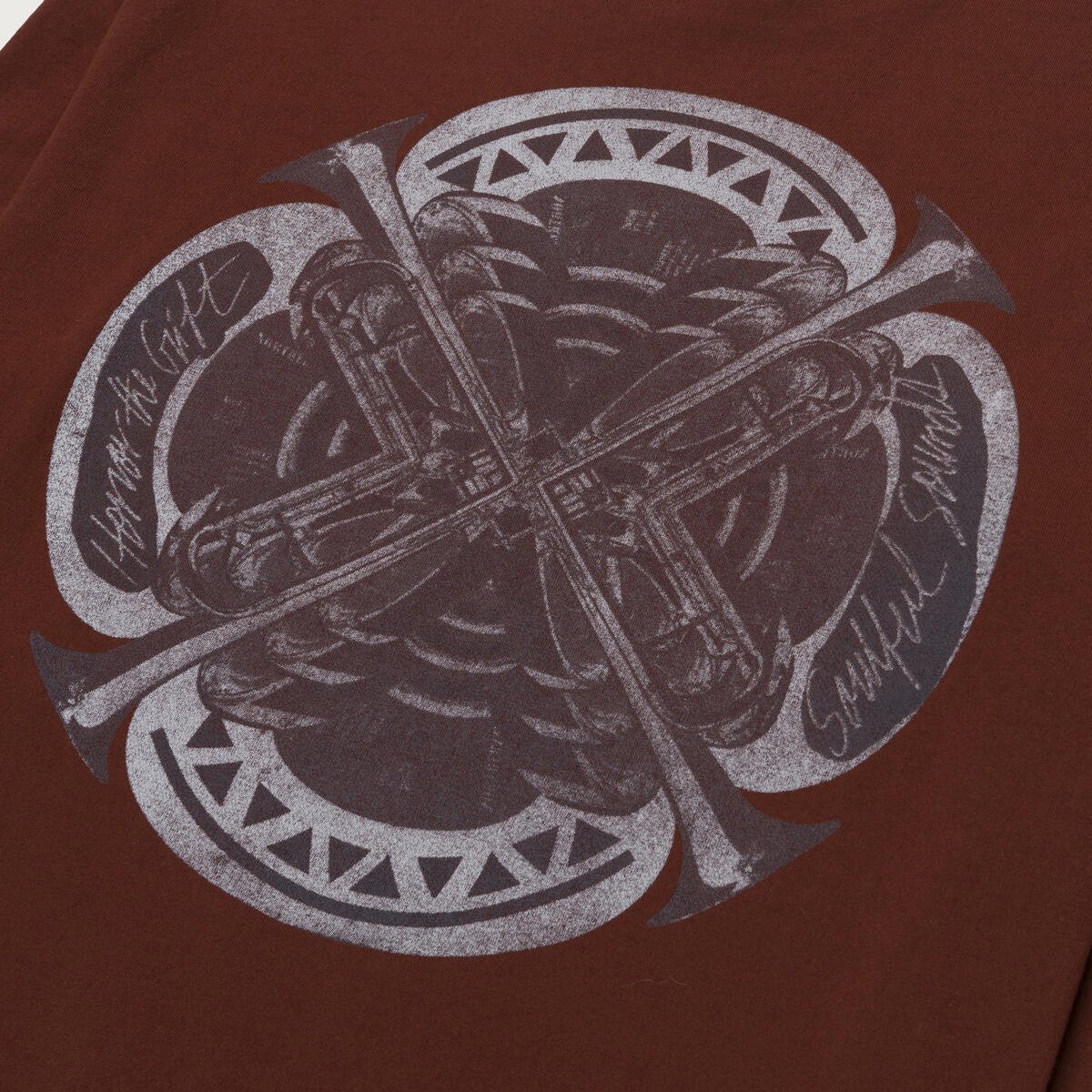 Honor The Gift Music Collage LS Tee