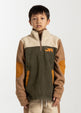 Kids Haus Of JR Color Block Track Half-Zip Sweater
