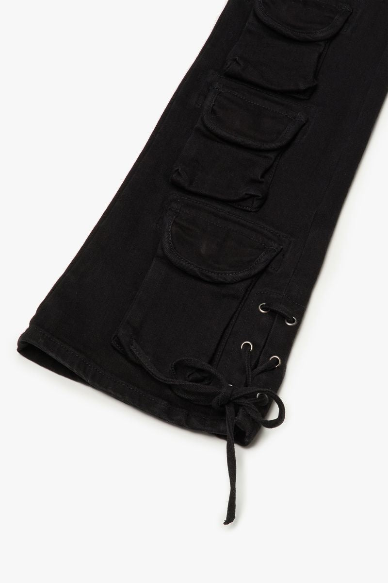 Valabasas Navigator Stacked Flare Denim Pant