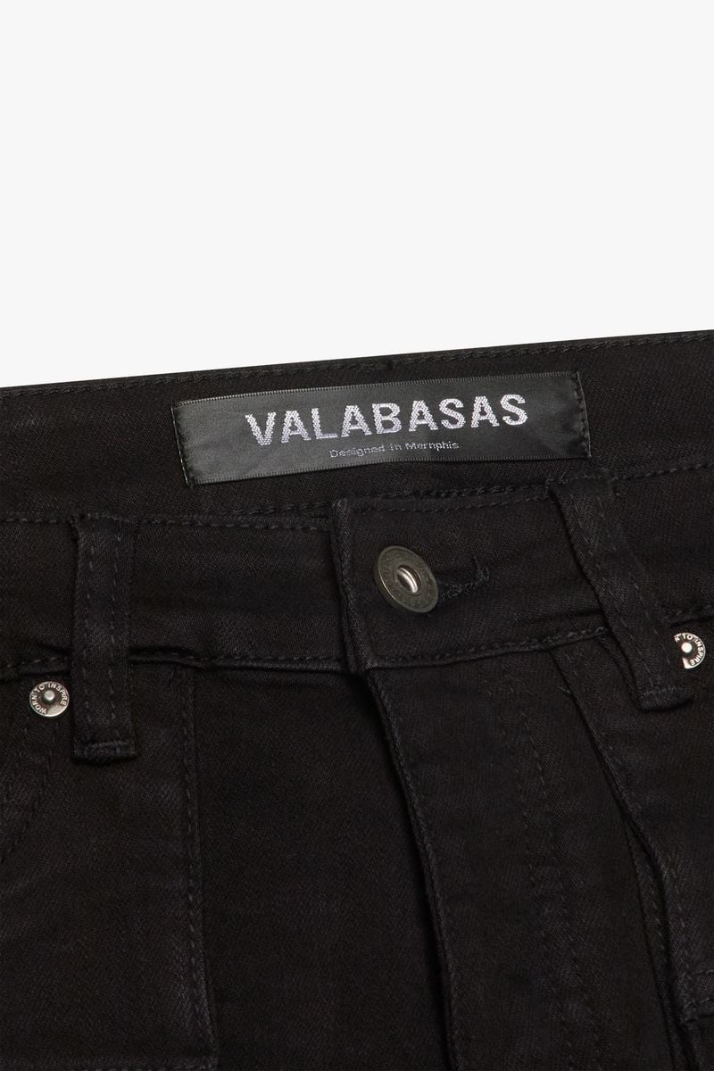 Valabasas General Skinny Denim Pant 'Black|VLBS-VJ2-1002-BLK|TF