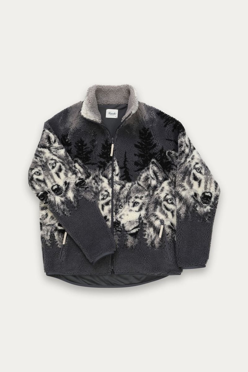 Kuwalla Printed Sherpa Fleece 