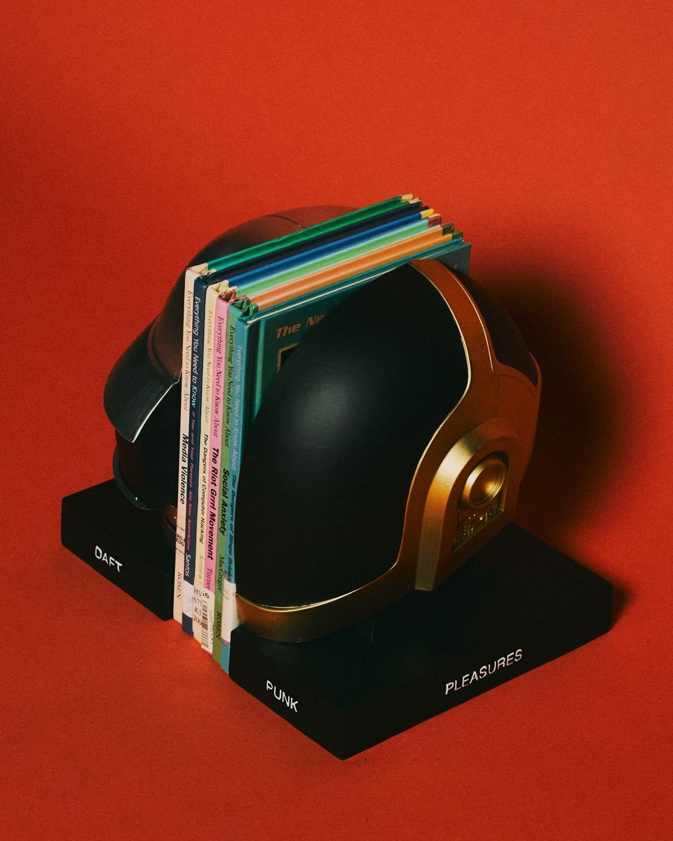 Pleasures Helmets Bookend