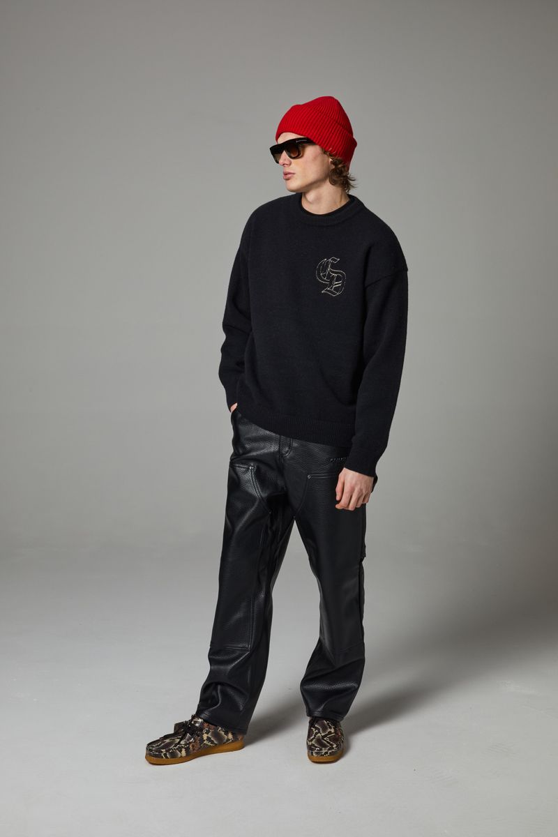 Criminal Damage Gothic Stitch Knit