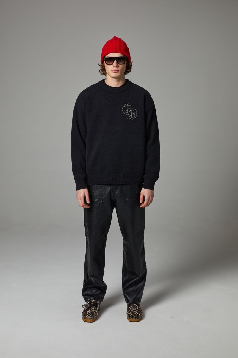 Criminal Damage Gothic Stitch Knit