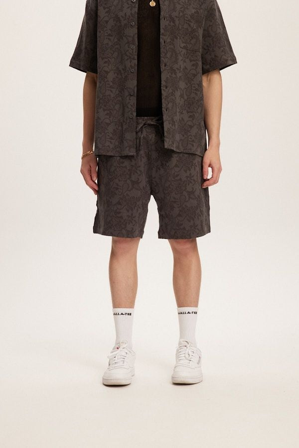 Kuwalla Jacquard Linen Short