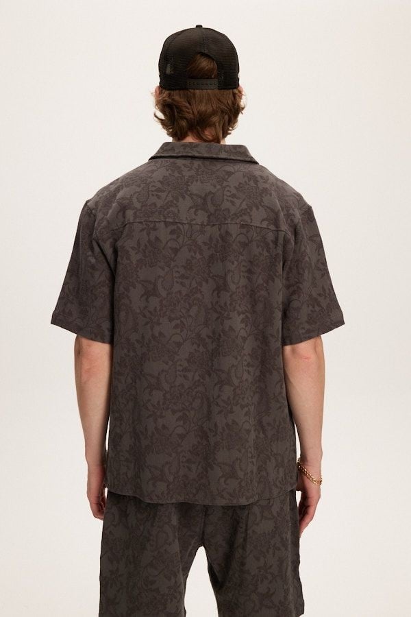 Kuwalla Jacquard Linen Shirt