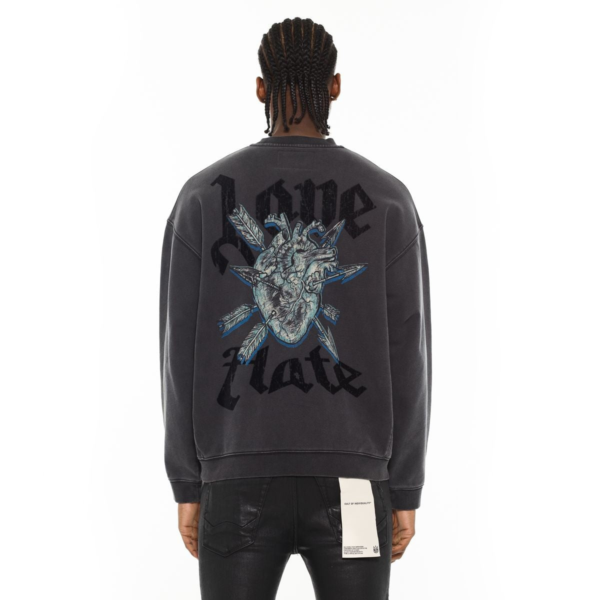 Cult of Individuality Crew Novelty Sweatshirt