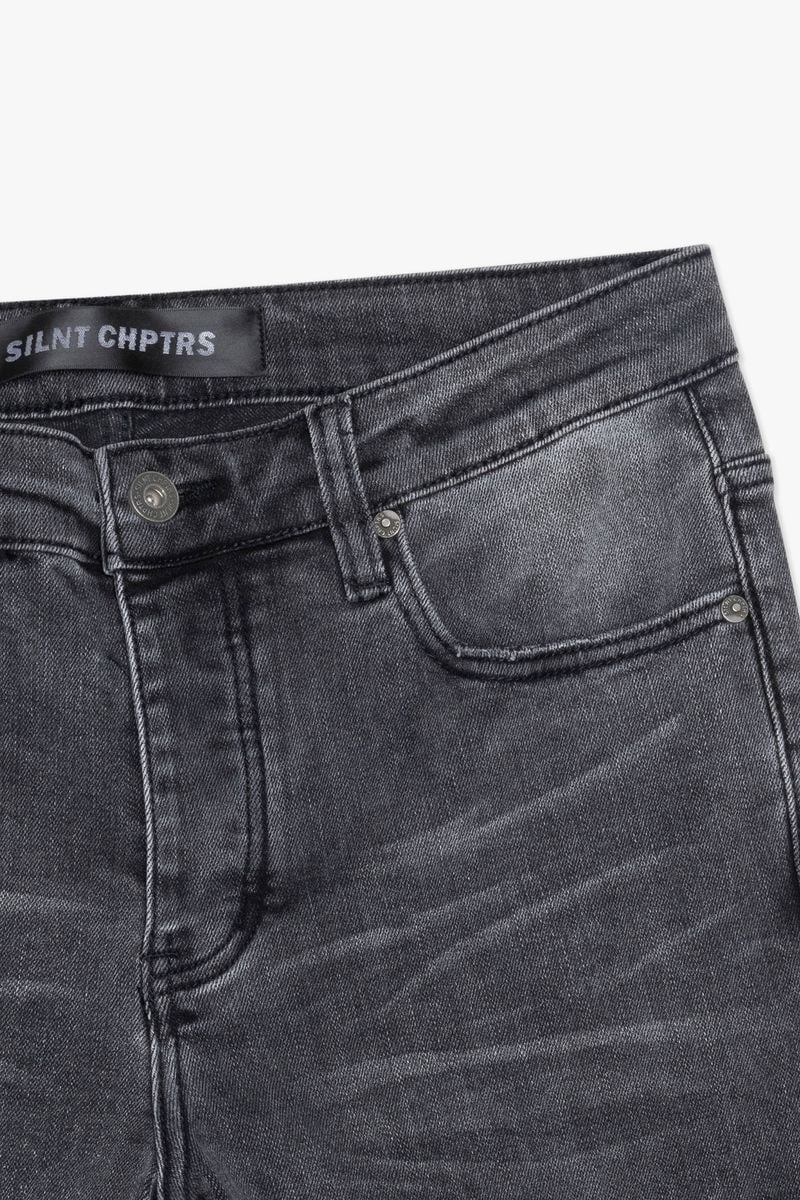 Silnt Chpters Stacked Denim Pant