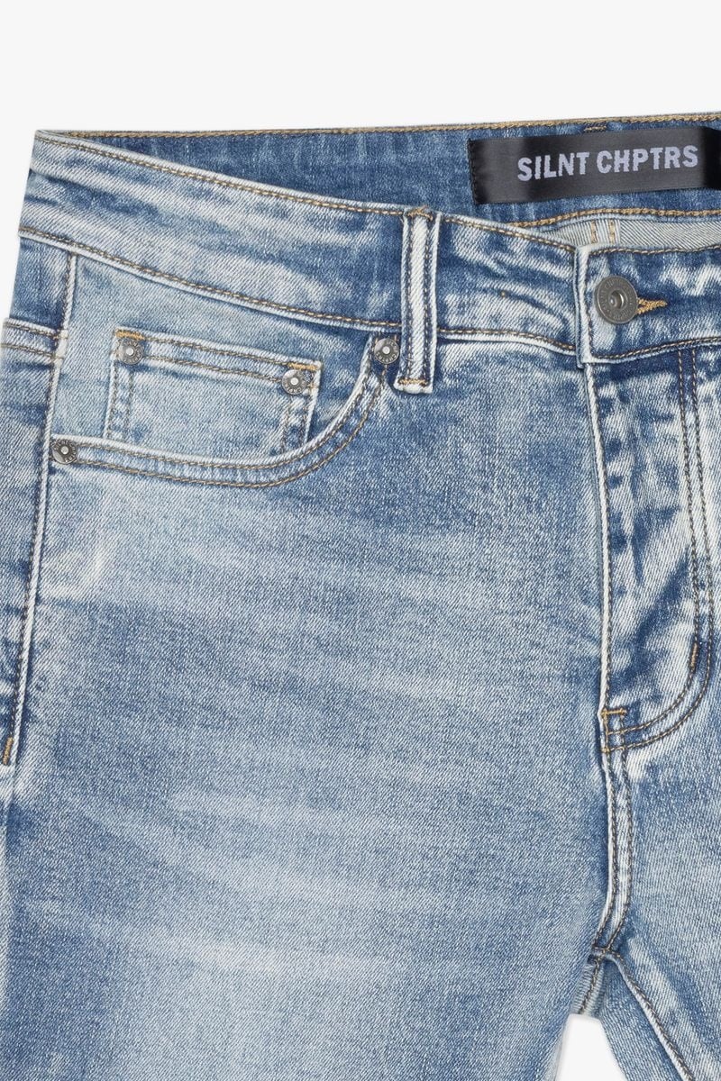 Silnt Chpters Stacked Denim Pant