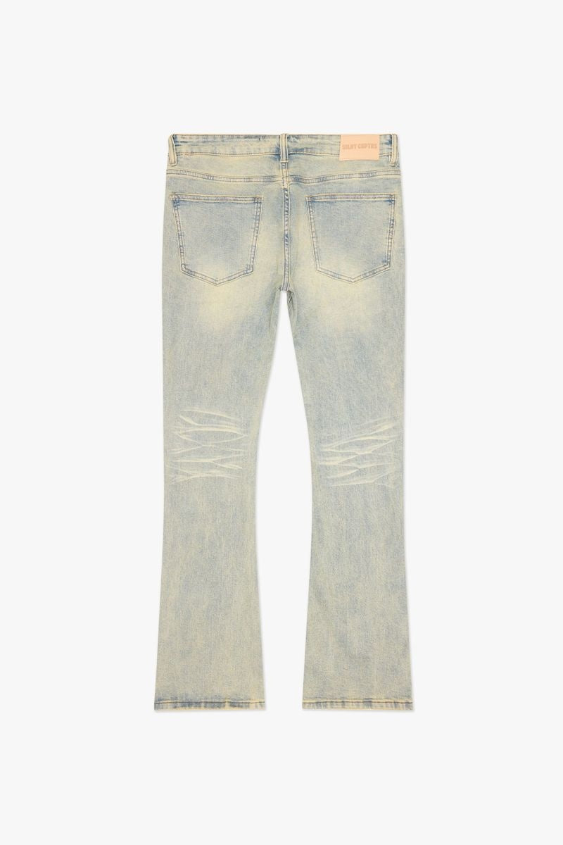 Silnt Chpters Stacked Denim Pant