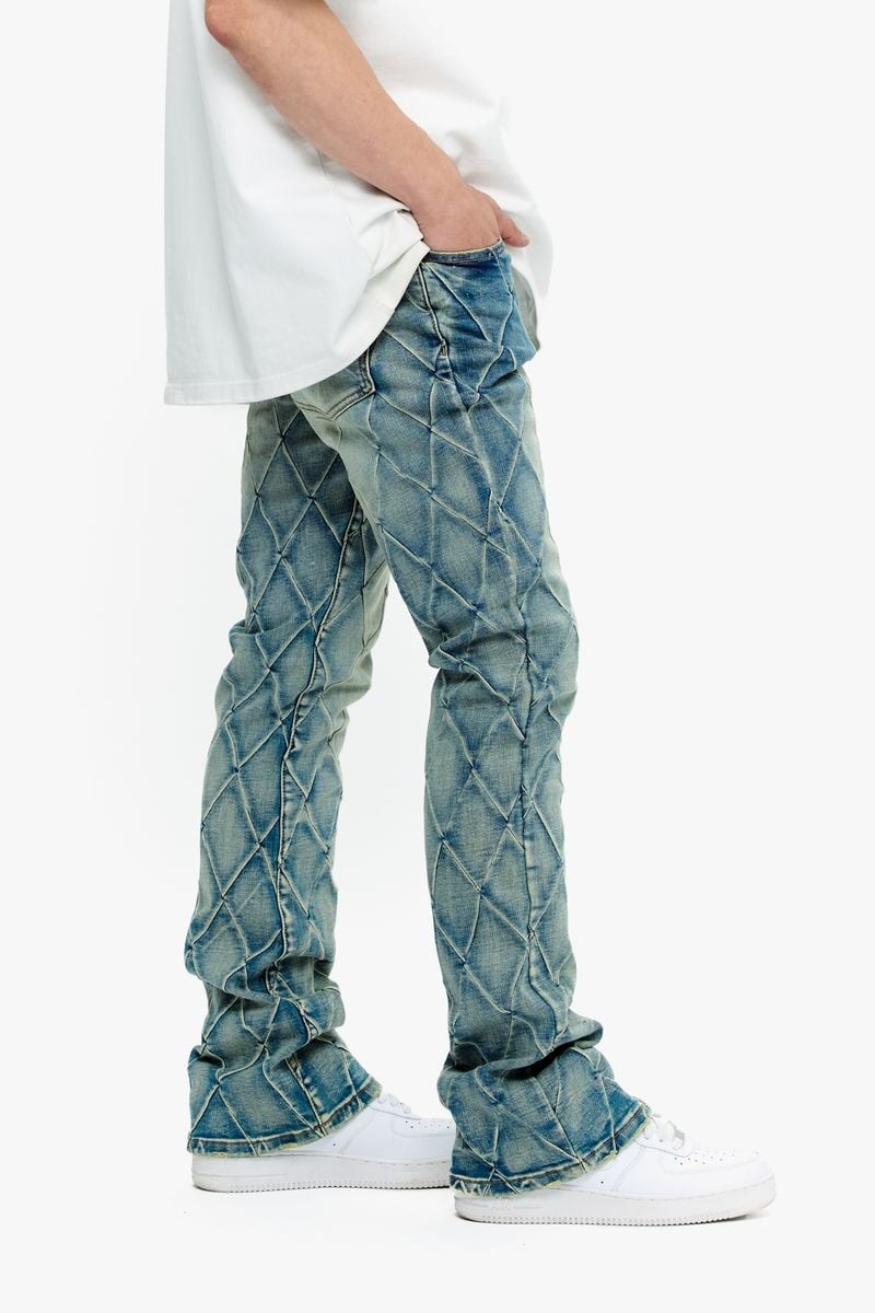 Valabasas Tire Stacked Denim