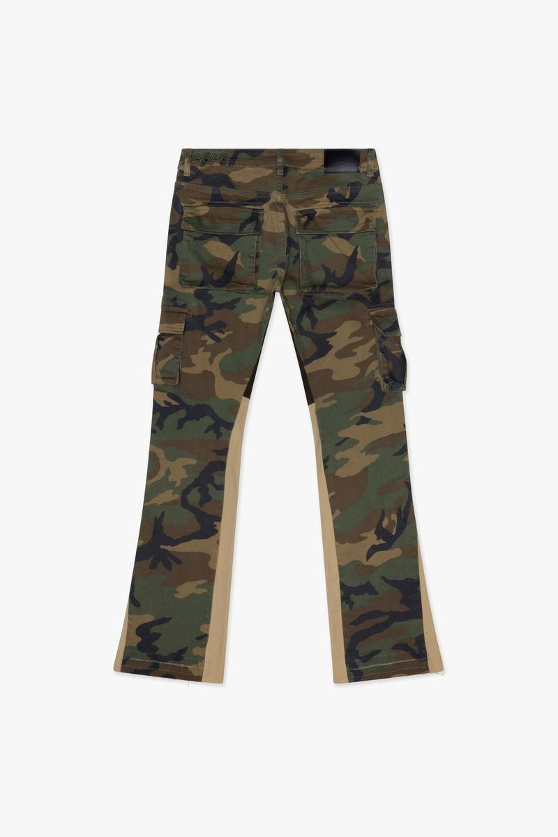 Valabasas Commander Stacked Flare Jean