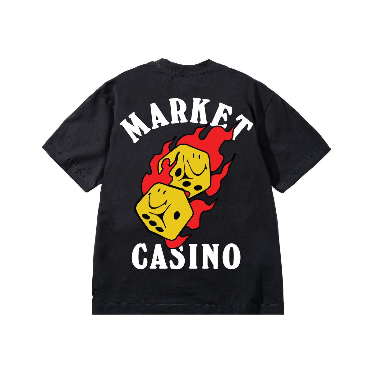 Market Flaming Dice Tee
