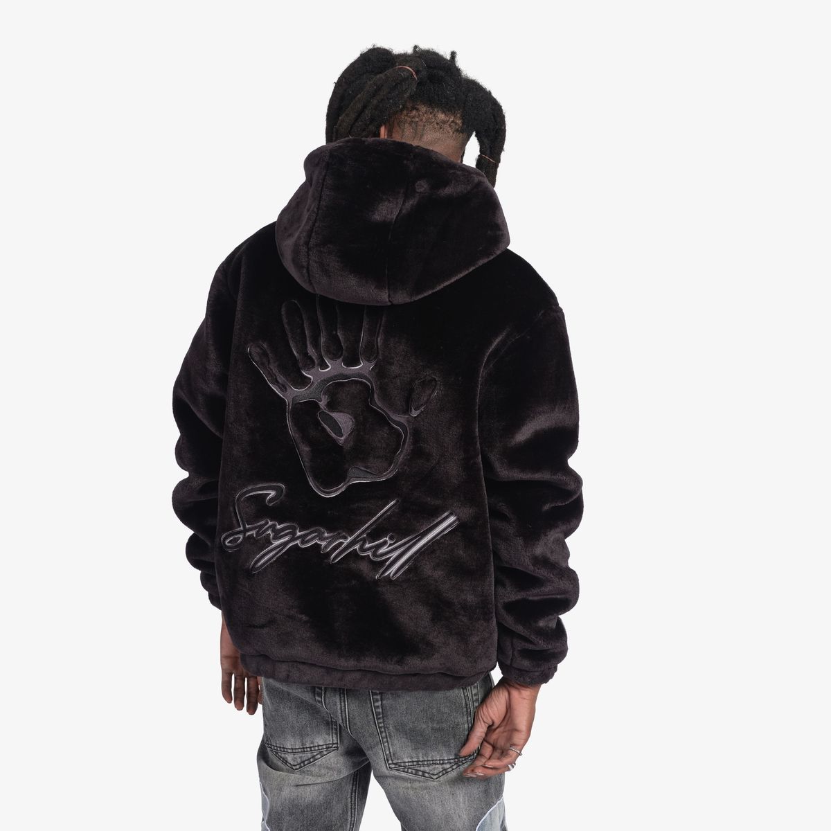 Sugarhill Traces Fur Hoodie