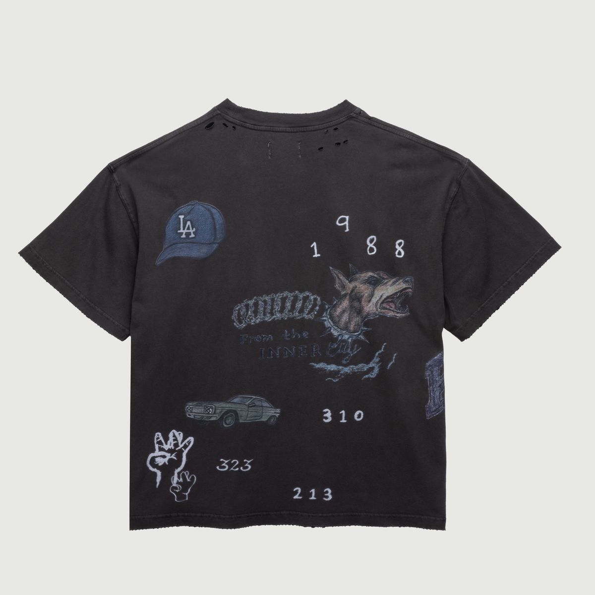 Honor The Gift All Over Los Angeles Tee
