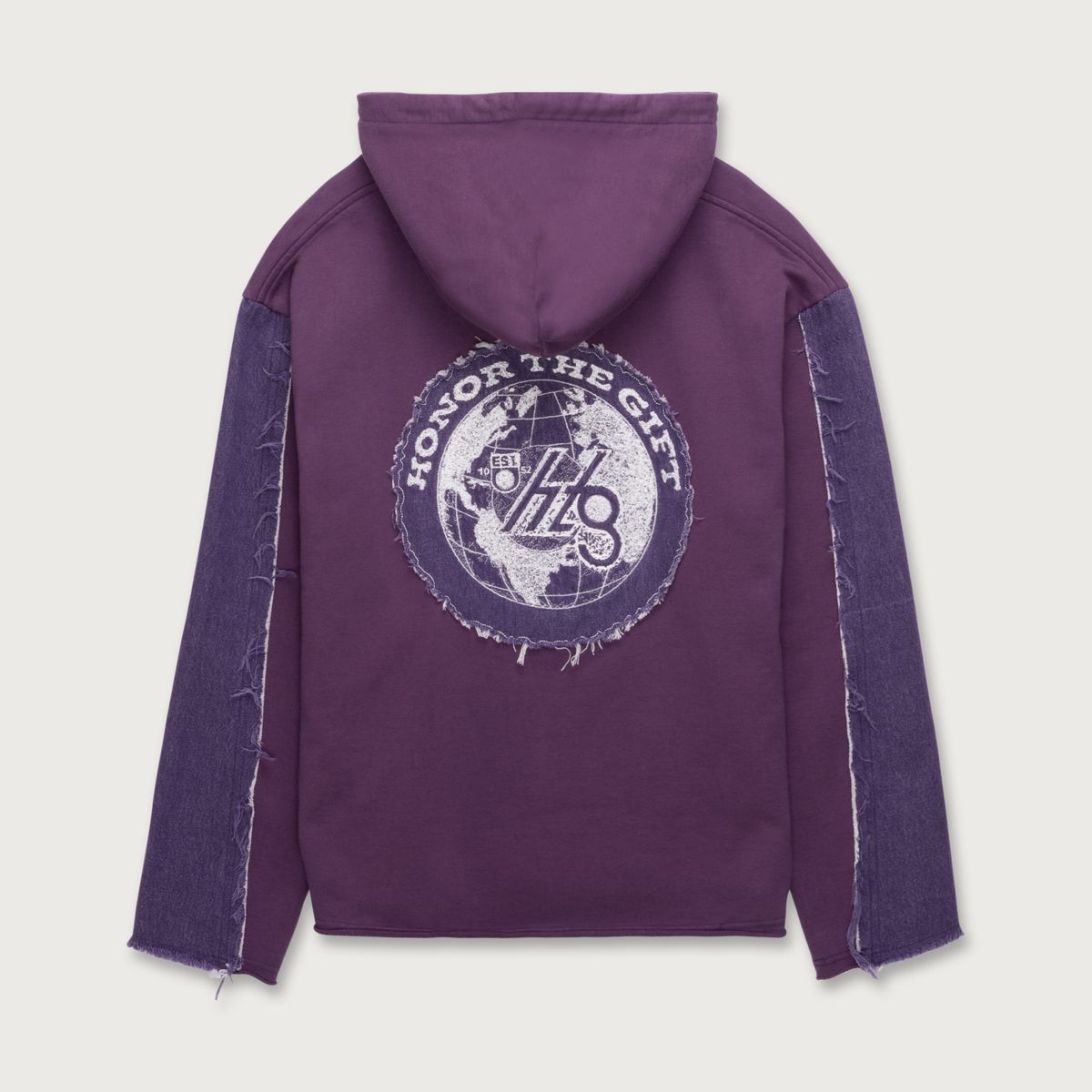 Honor The Gift Denim Panel Hoodie