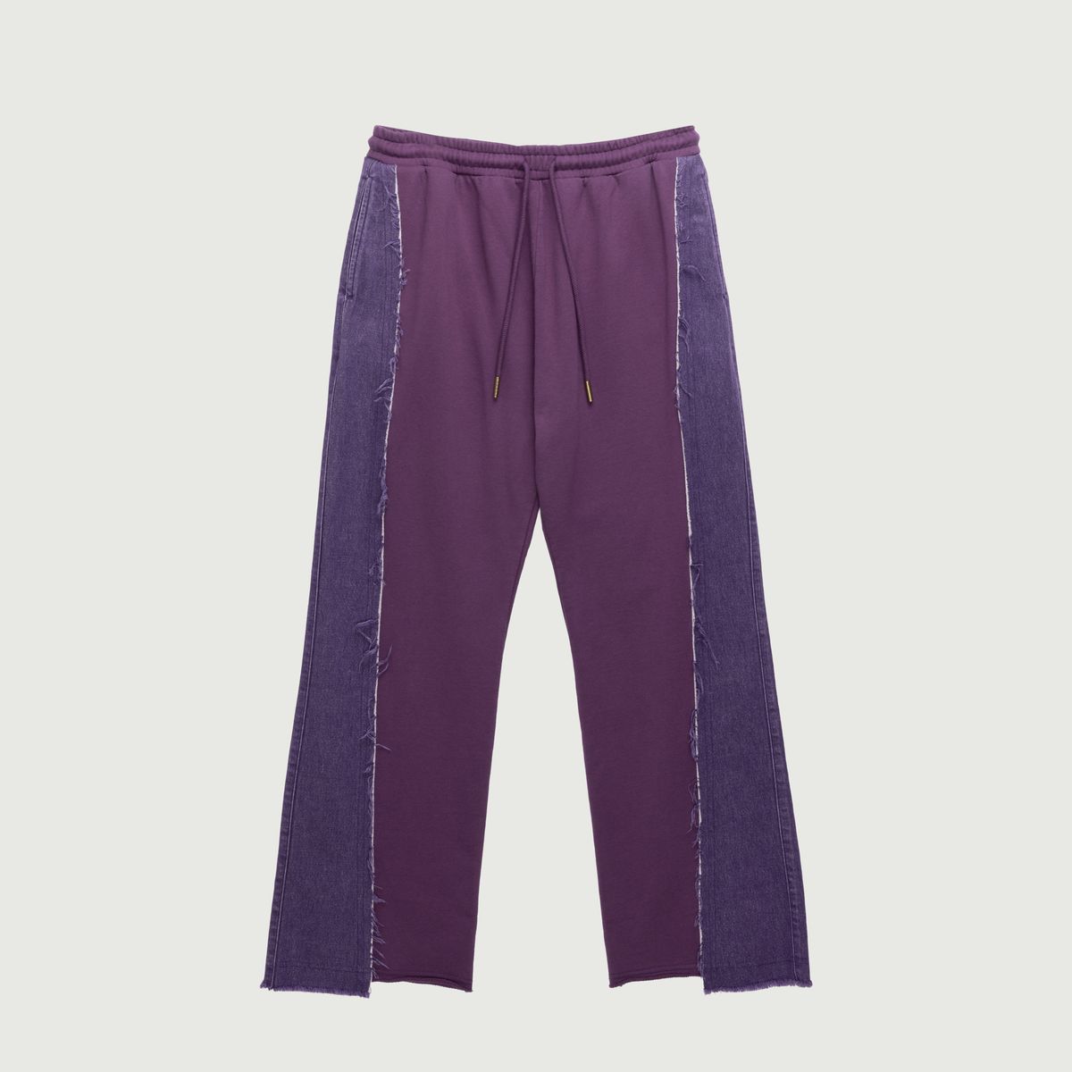 Honor The Gift Denim Panel Flare Sweatpant