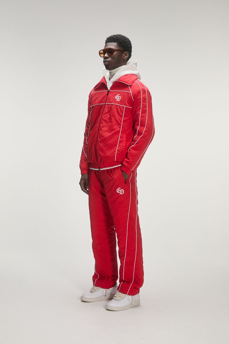 Criminal Damage Ash Nylon Track Top
