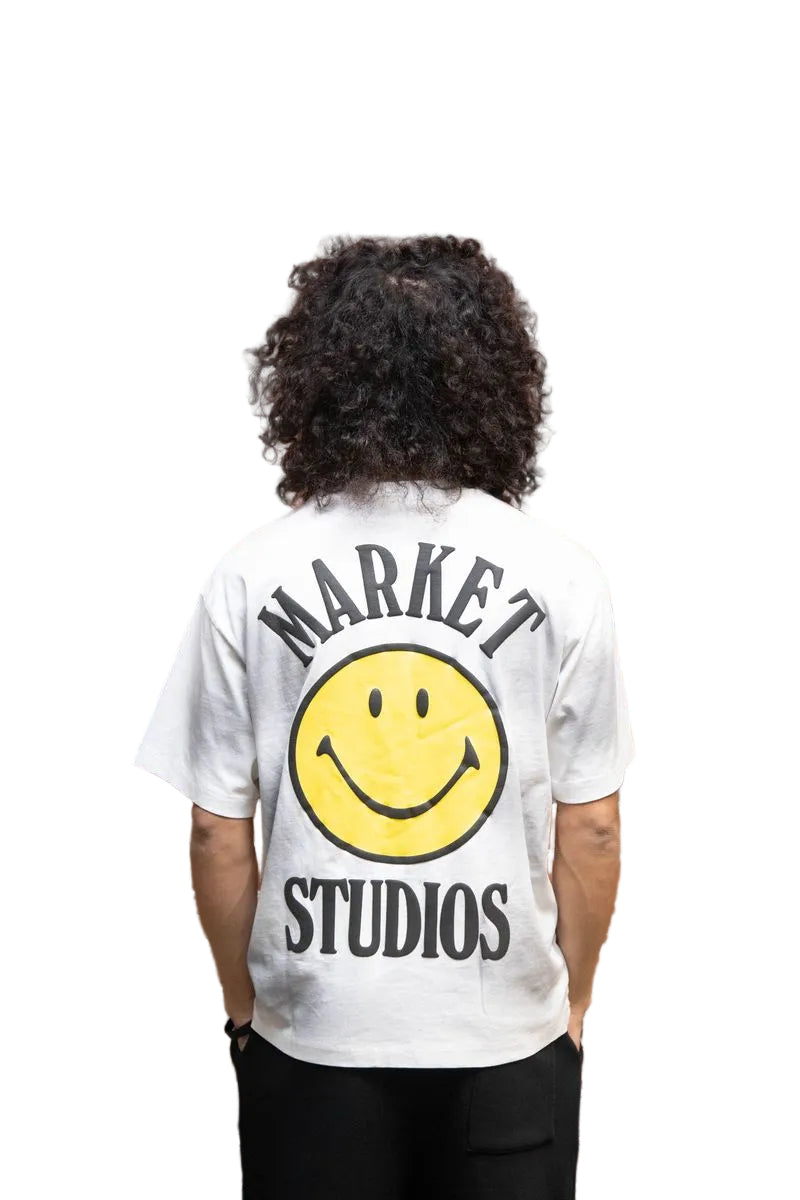 Market Smiley Lockup Tee