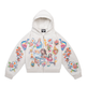 We Are Righteous Risen King Cropped Zip Hoodie