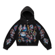 We Are Righteous Risen King Cropped Zip Hoodie