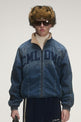 Criminal Damage Logo Stencil Denim Jacket