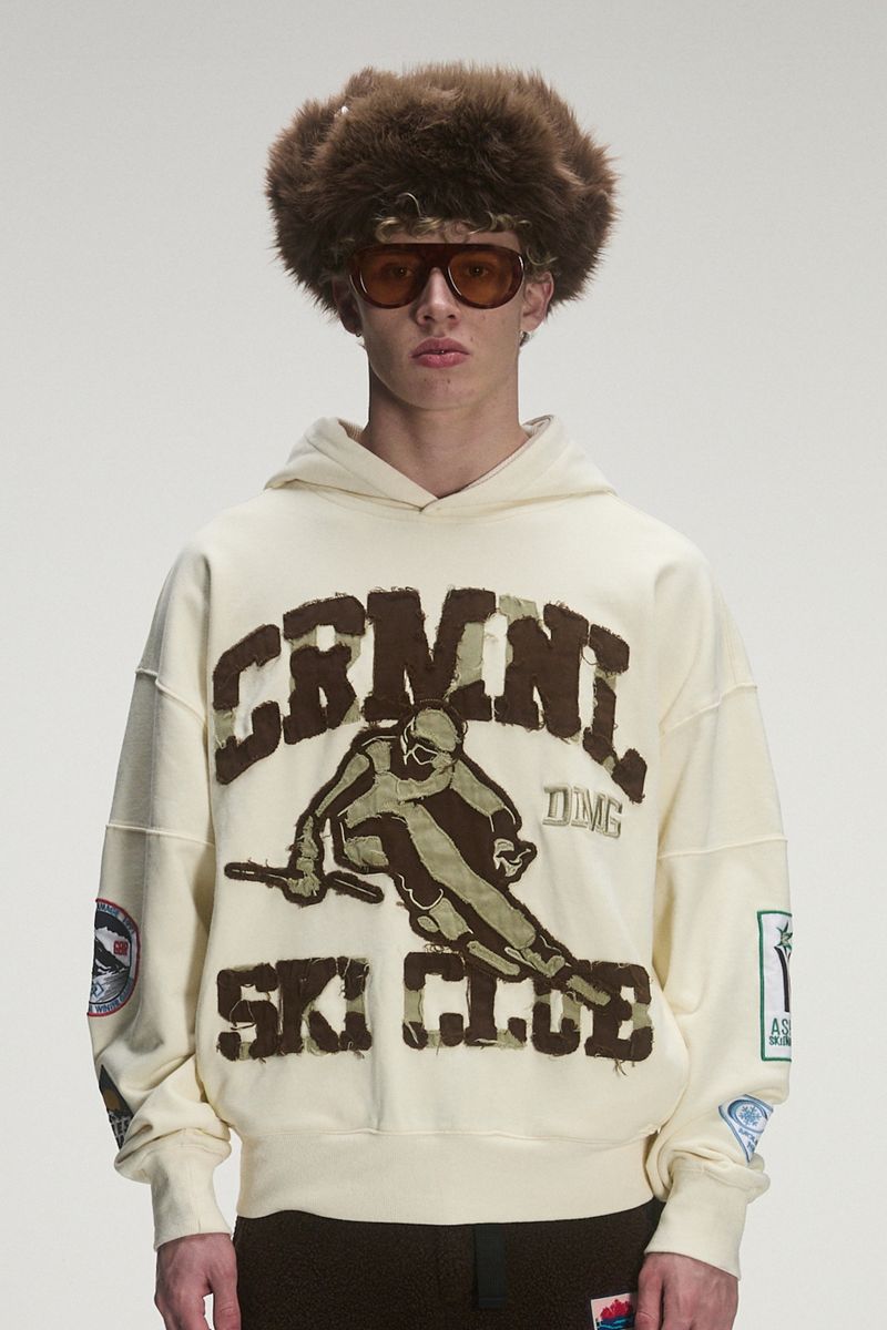 Criminal Damage Ski Club Hoodie