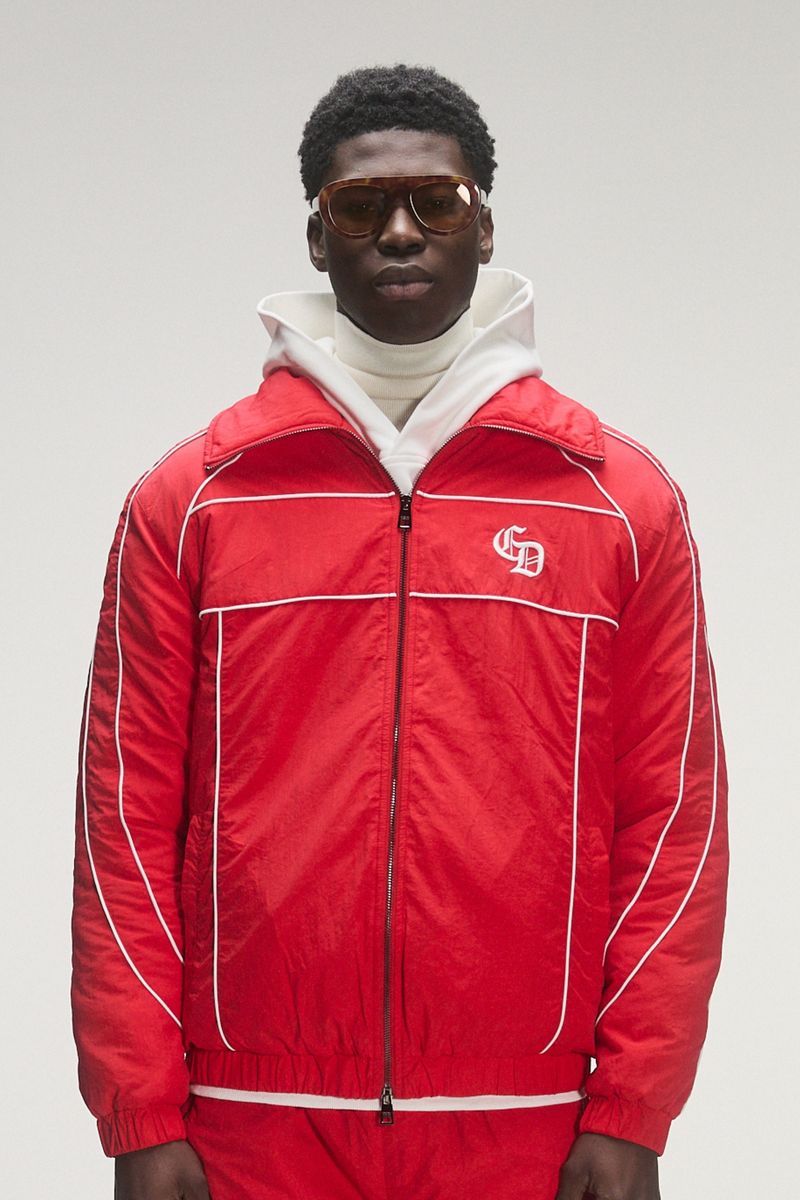 Criminal Damage Ash Nylon Track Top