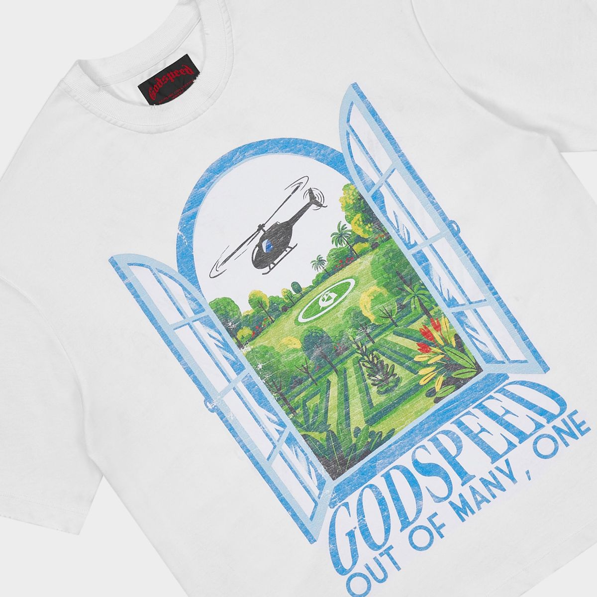 Godspeed Helipad Dreams Tee