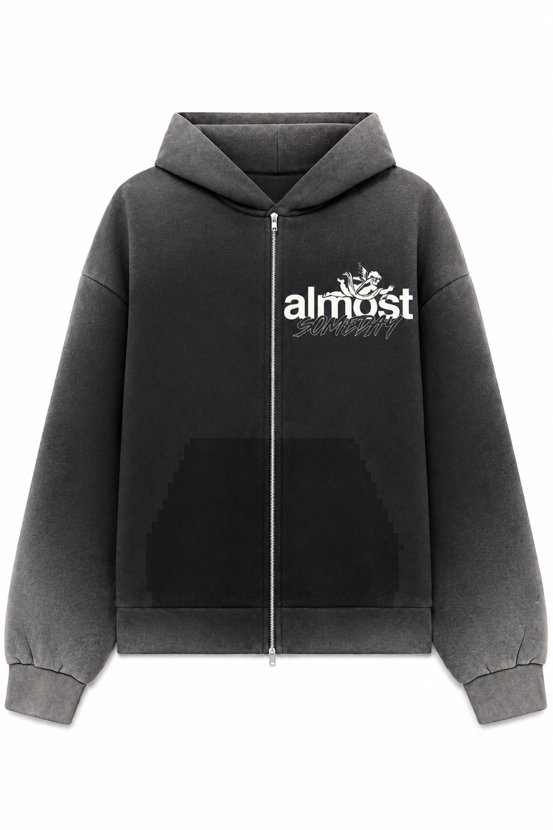 Almost Someday Enemies Zip Hoodie